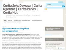 Tablet Screenshot of ceritaseksdewasa.wordpress.com