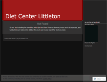 Tablet Screenshot of dietcenterlittleton.wordpress.com