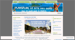 Desktop Screenshot of plansplan.wordpress.com