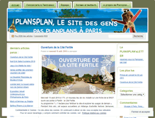 Tablet Screenshot of plansplan.wordpress.com