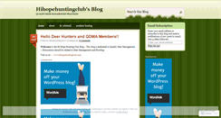 Desktop Screenshot of hihopehuntingclub.wordpress.com