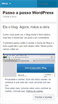 Mobile Screenshot of passoapassoparablog.wordpress.com