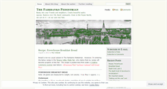 Desktop Screenshot of fairbankspedestrian.wordpress.com