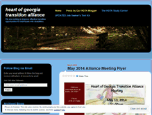 Tablet Screenshot of heartofgatransitionalliance.wordpress.com
