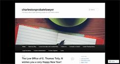 Desktop Screenshot of charlestonprobatelawyer.wordpress.com