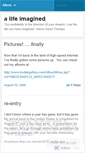Mobile Screenshot of lifeimagined.wordpress.com