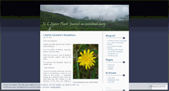 Desktop Screenshot of ncnativeplants.wordpress.com