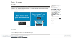 Desktop Screenshot of dmennega.wordpress.com
