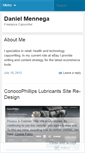 Mobile Screenshot of dmennega.wordpress.com
