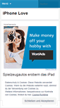 Mobile Screenshot of ilovemiphone.wordpress.com