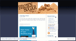 Desktop Screenshot of brownsugarpages.wordpress.com