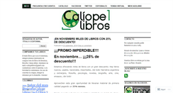 Desktop Screenshot of caliopelibros.wordpress.com