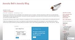 Desktop Screenshot of annuitybob.wordpress.com