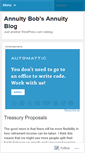 Mobile Screenshot of annuitybob.wordpress.com