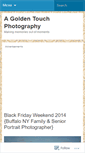 Mobile Screenshot of agoldentouch.wordpress.com