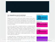 Tablet Screenshot of pachekosystems.wordpress.com