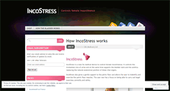 Desktop Screenshot of incostressdotorg.wordpress.com