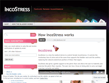 Tablet Screenshot of incostressdotorg.wordpress.com