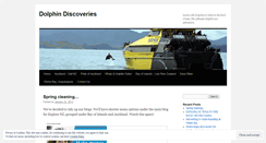 Desktop Screenshot of dolphindiscoveries.wordpress.com