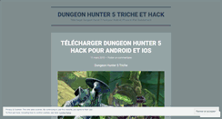 Desktop Screenshot of dungeonhunter5triche.wordpress.com