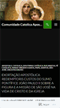 Mobile Screenshot of comunidadecatolica.wordpress.com