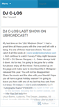 Mobile Screenshot of djclos.wordpress.com