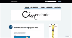 Desktop Screenshot of cinenchufe.wordpress.com