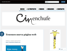 Tablet Screenshot of cinenchufe.wordpress.com