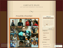 Tablet Screenshot of jamuan1129.wordpress.com