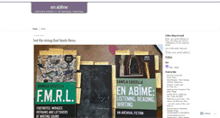 Desktop Screenshot of enabime.wordpress.com