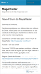 Mobile Screenshot of maparadar.wordpress.com