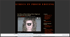 Desktop Screenshot of ethicsinediting.wordpress.com