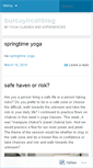 Mobile Screenshot of burcuyircaliblog.wordpress.com