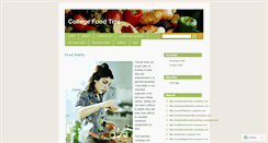 Desktop Screenshot of collegefoodtips.wordpress.com