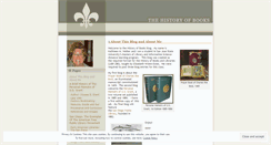 Desktop Screenshot of historyofbooks.wordpress.com