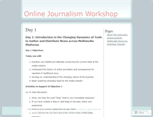 Tablet Screenshot of onlinejournalismworkshop.wordpress.com