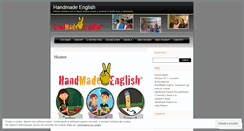 Desktop Screenshot of handmadeenglish.wordpress.com