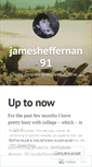 Mobile Screenshot of jamesheffernan91.wordpress.com