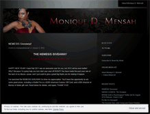 Tablet Screenshot of moniquedmensah.wordpress.com