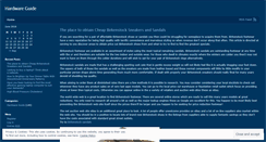 Desktop Screenshot of hardwareguide.wordpress.com