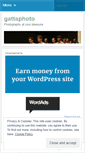 Mobile Screenshot of gattaphoto.wordpress.com