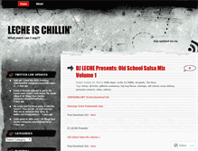 Tablet Screenshot of lecheischillin.wordpress.com