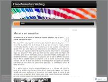 Tablet Screenshot of filosofiamarta.wordpress.com
