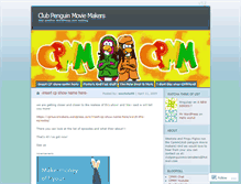 Tablet Screenshot of cpmoviemakers.wordpress.com