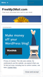 Mobile Screenshot of freemp3mail.wordpress.com