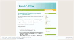 Desktop Screenshot of gramotei.wordpress.com