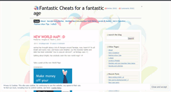 Desktop Screenshot of fantagecheatage.wordpress.com