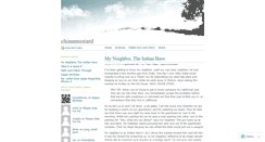 Desktop Screenshot of chinamustard.wordpress.com