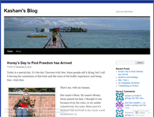 Tablet Screenshot of kasham.wordpress.com