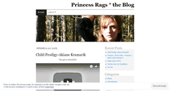 Desktop Screenshot of princessrags.wordpress.com